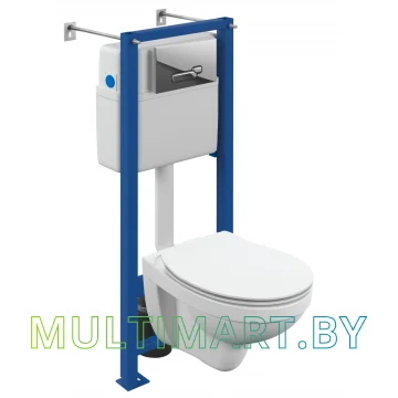 Унитаз Cersanit Delfi S-SET-DEL/Vec/S-DL/Ac-Cg-w